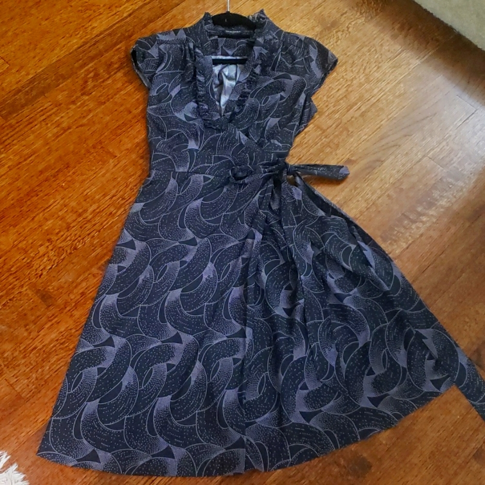 Black Wrap Dress